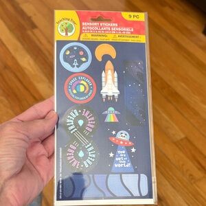 Space Explorer Stickers - Navy Blue